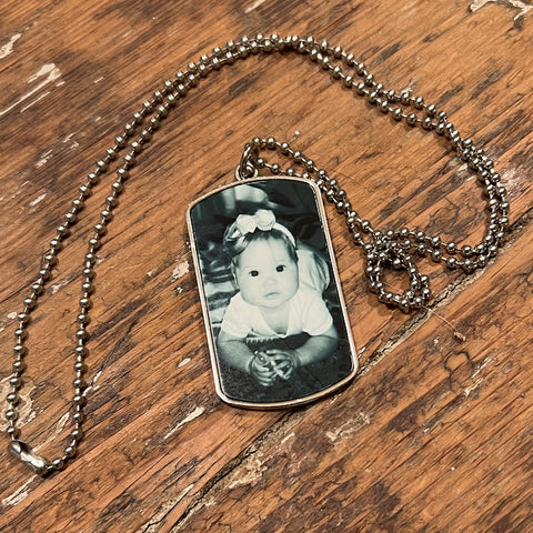 Dog tag-laattakoru
