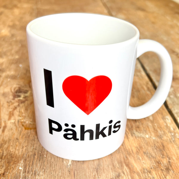 I love Pähkis -muki