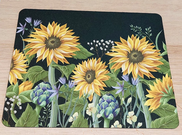 Auringonkukka-hiirimatto