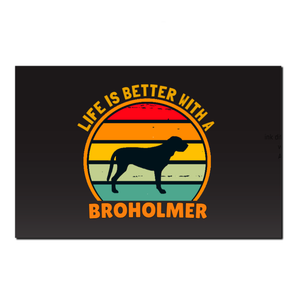 Broholmer-jääkaappimagneetti