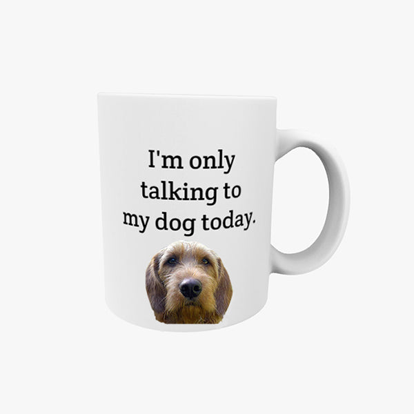 Only talking to my dog -muki
